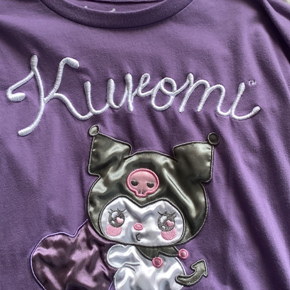 Kuromi top with mesh sleeves - Picture 3 of 5